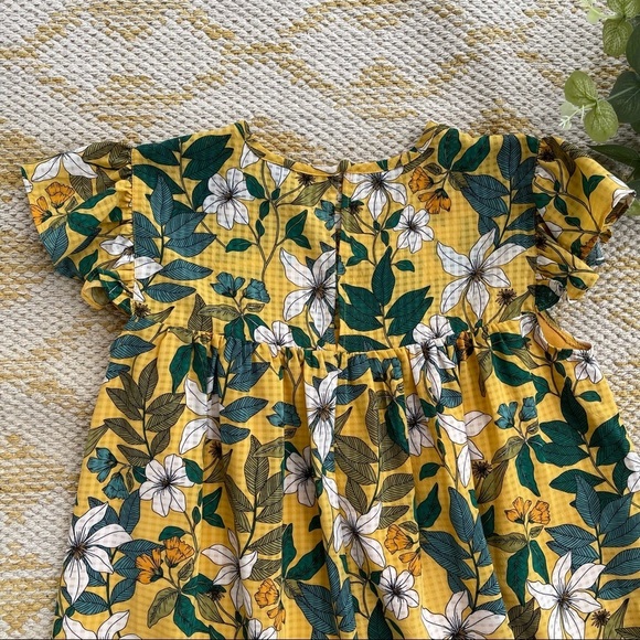 Who what wear yellow floral dress - Picture 9 of 11